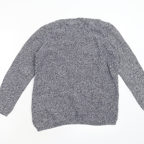 BHS Womens Blue  Knit Pullover Jumper Size 10