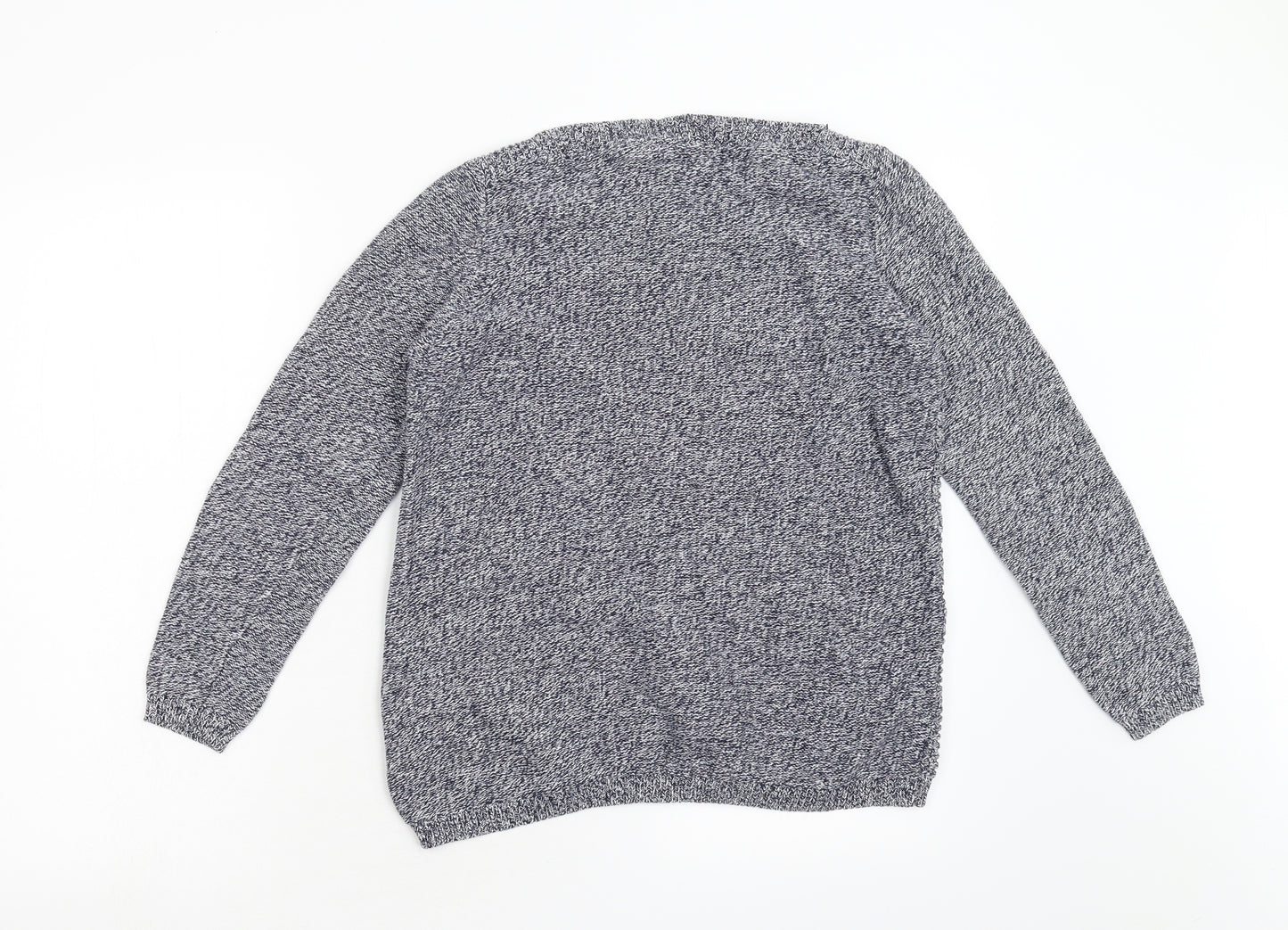 BHS Womens Blue  Knit Pullover Jumper Size 10