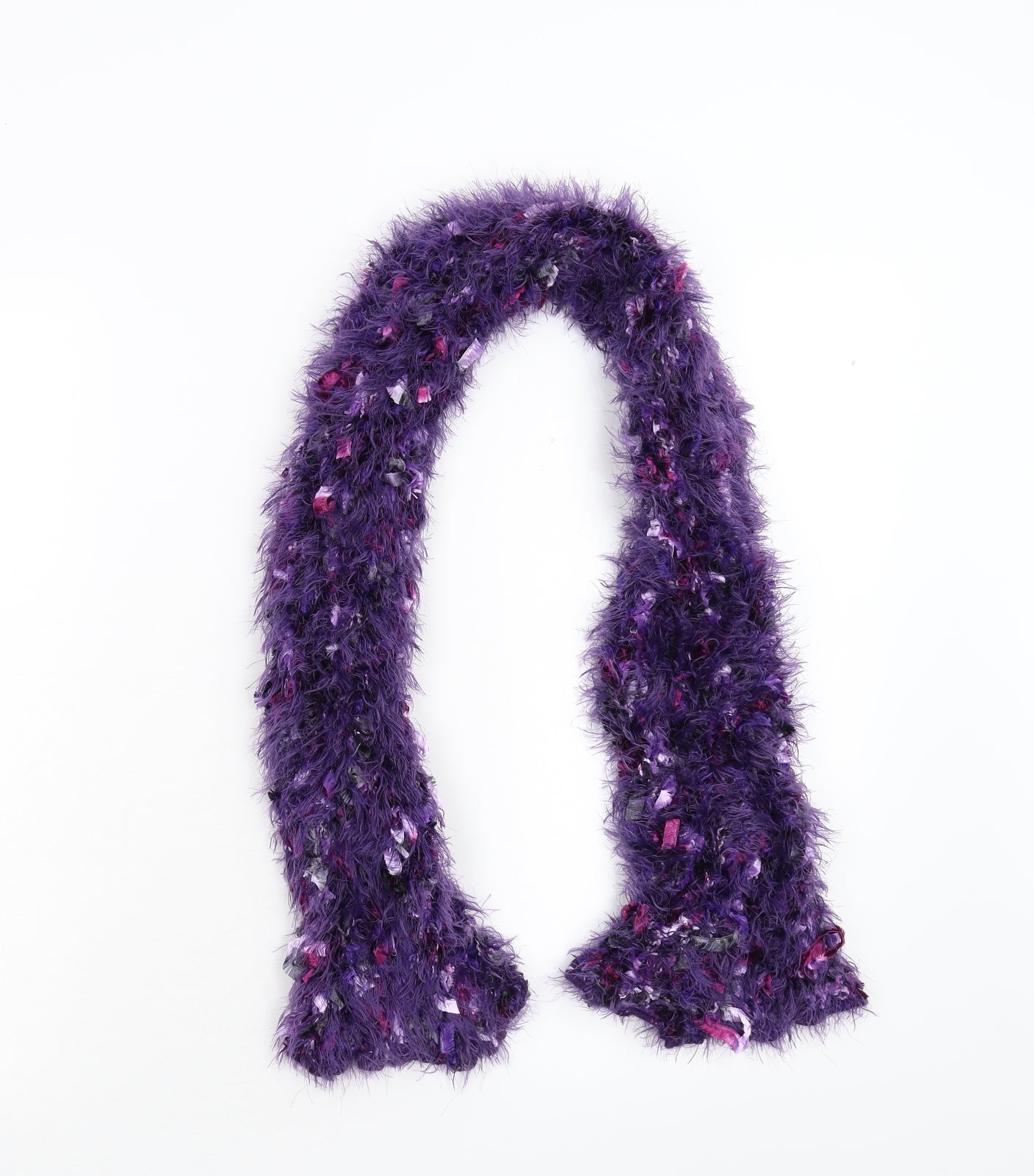 Preworn Womens Purple    Scarf