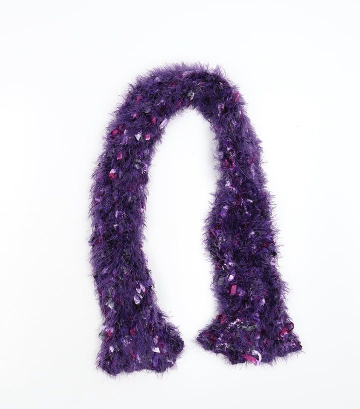 Preworn Womens Purple    Scarf
