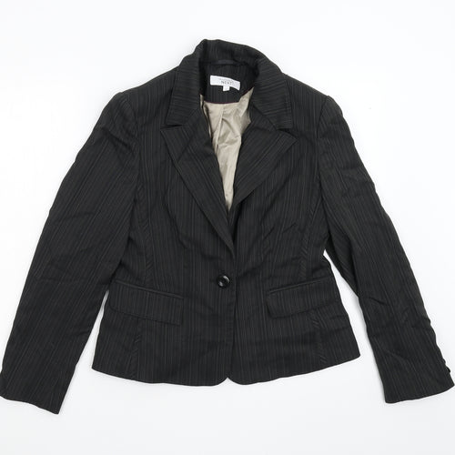 NEXT Womens Grey   Jacket Suit Jacket Size 12
