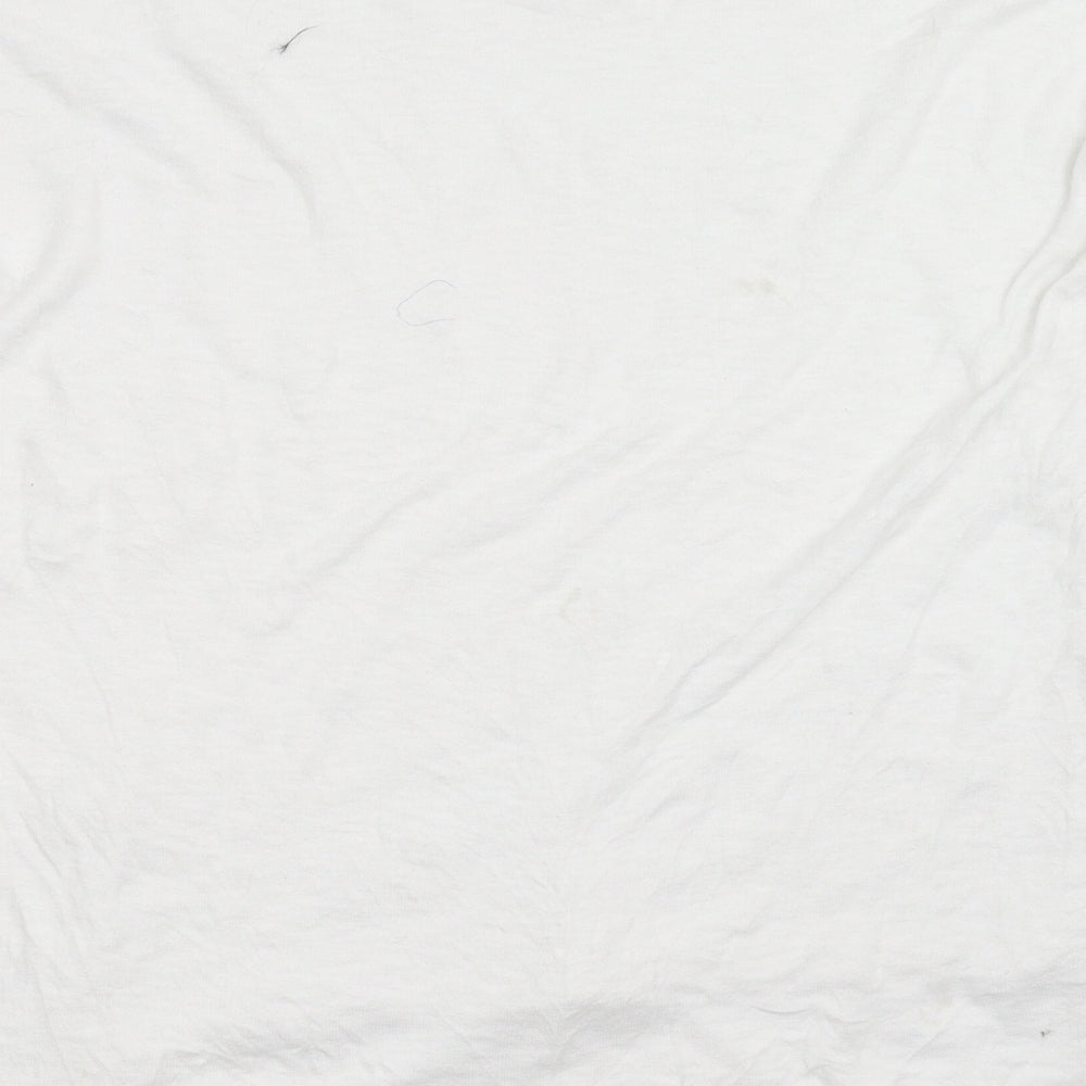 Vince Mens White  Knit Pullover Jumper Size M