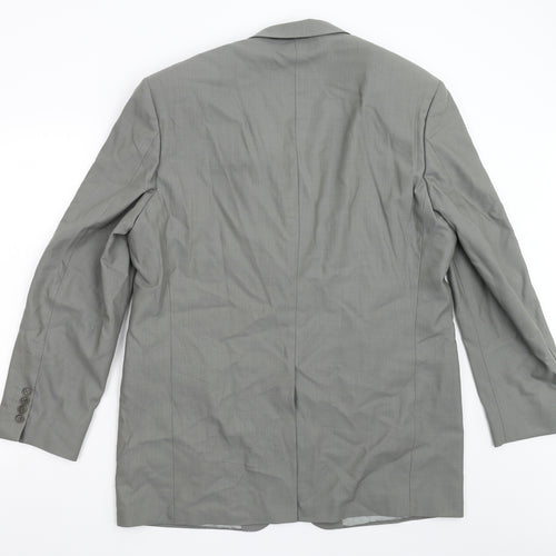 M&S Mens Grey   Jacket Suit Jacket Size 44