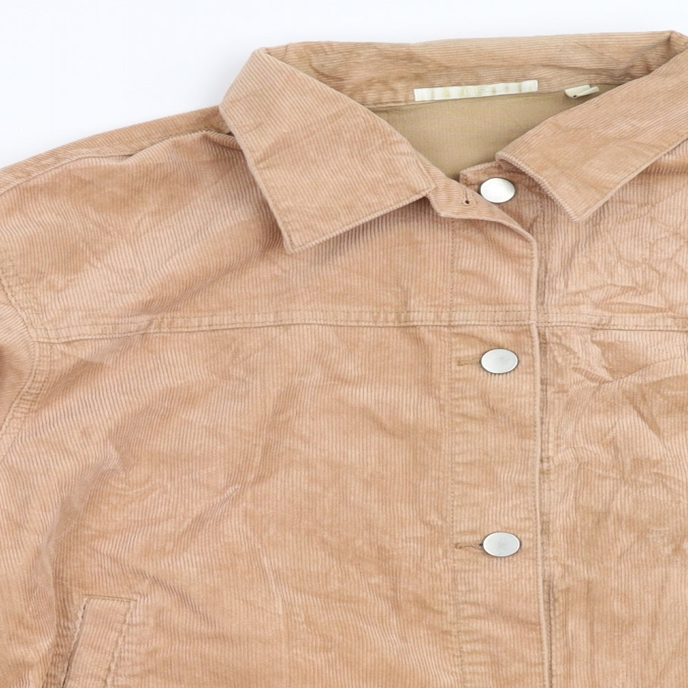 Uniqlo Womens Pink  Corduroy Jacket  Size XL