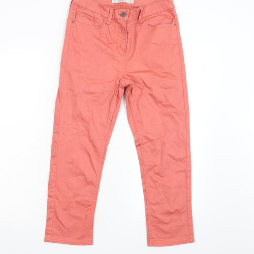 Debenhams Womens Pink   Cropped Trousers Size 10 L22 in