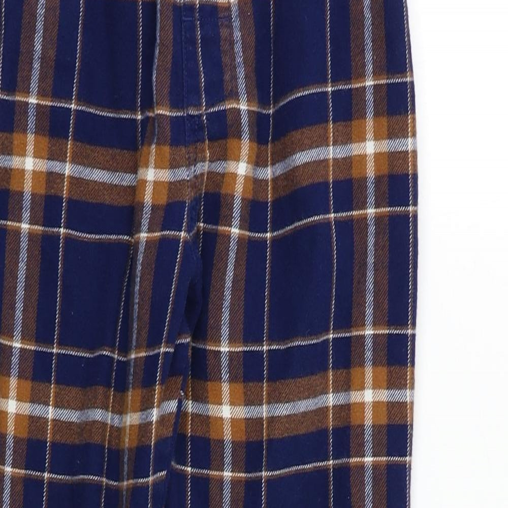 H&M Boys Multicoloured Check   Pyjama Pants Size 8-9 Years
