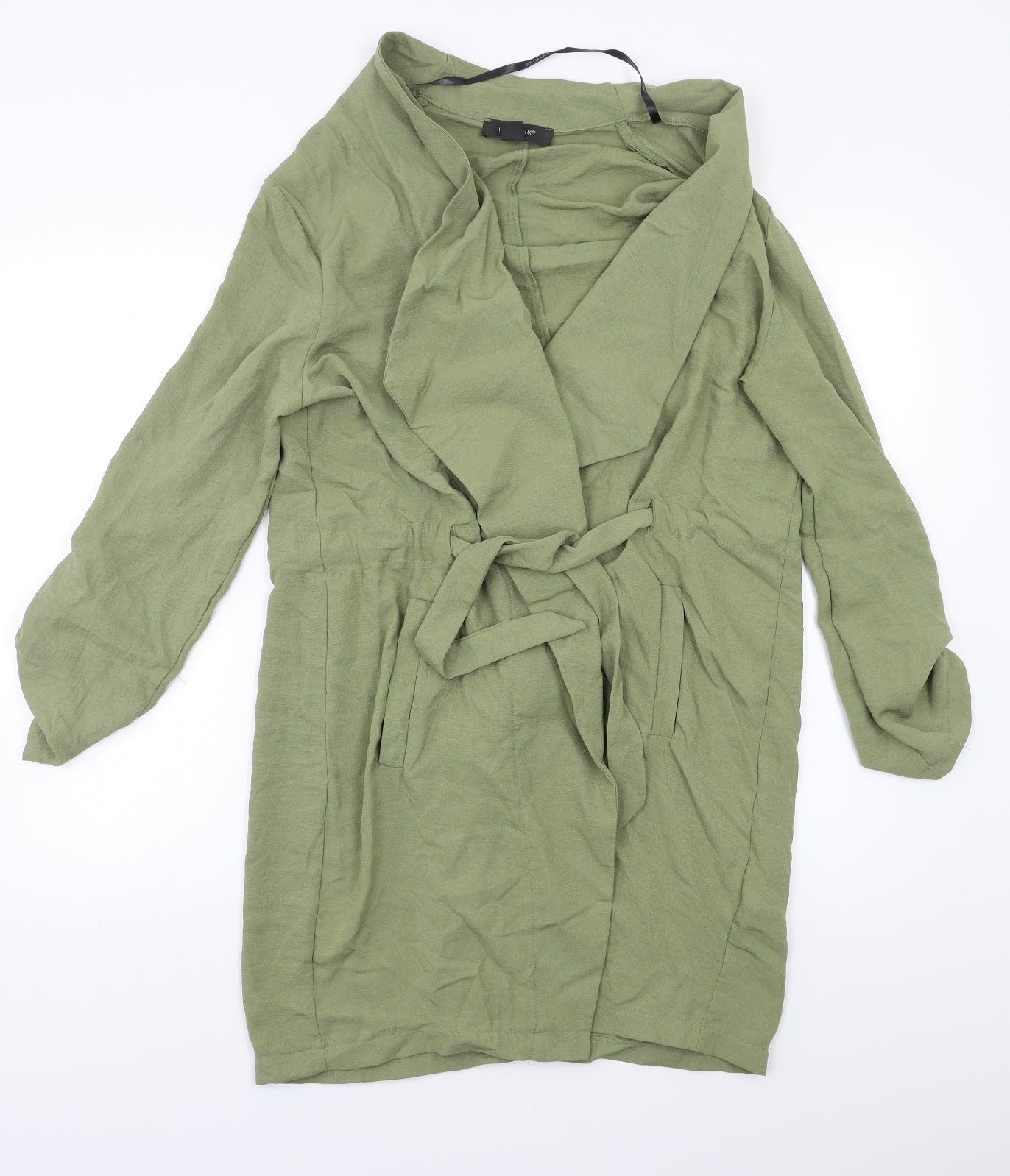 Primark Womens Green   Overcoat Coat Size 12