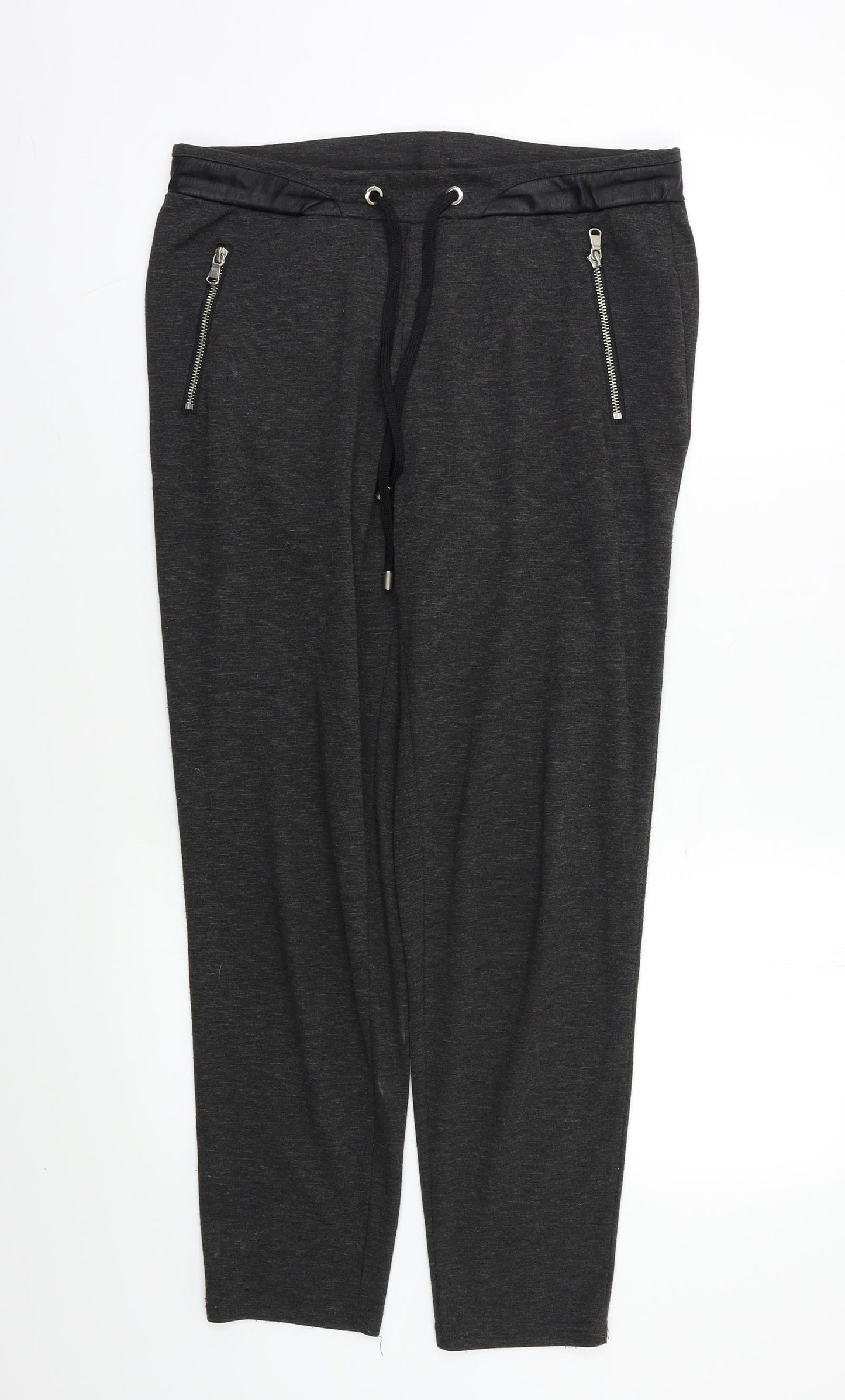 H&M Womens Grey   Jogger Trousers Size S L26 in