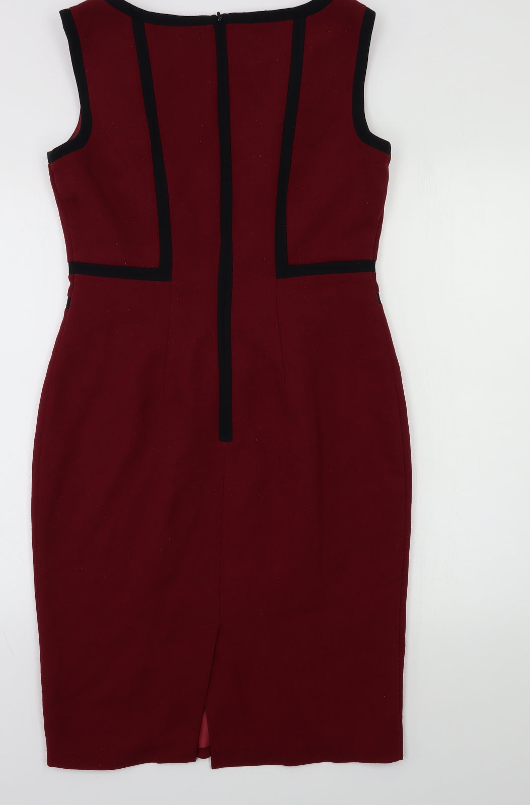 M&S Womens Red   Bodycon  Size 12