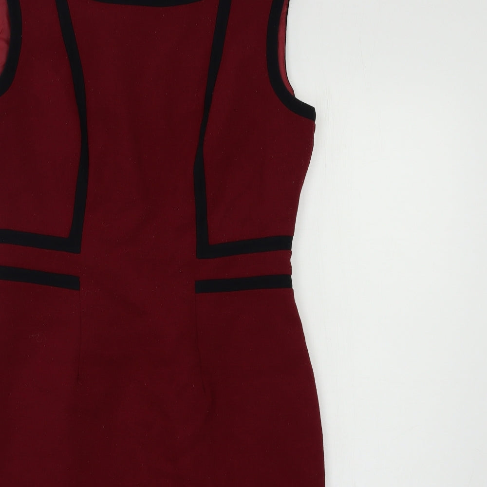 M&S Womens Red   Bodycon  Size 12