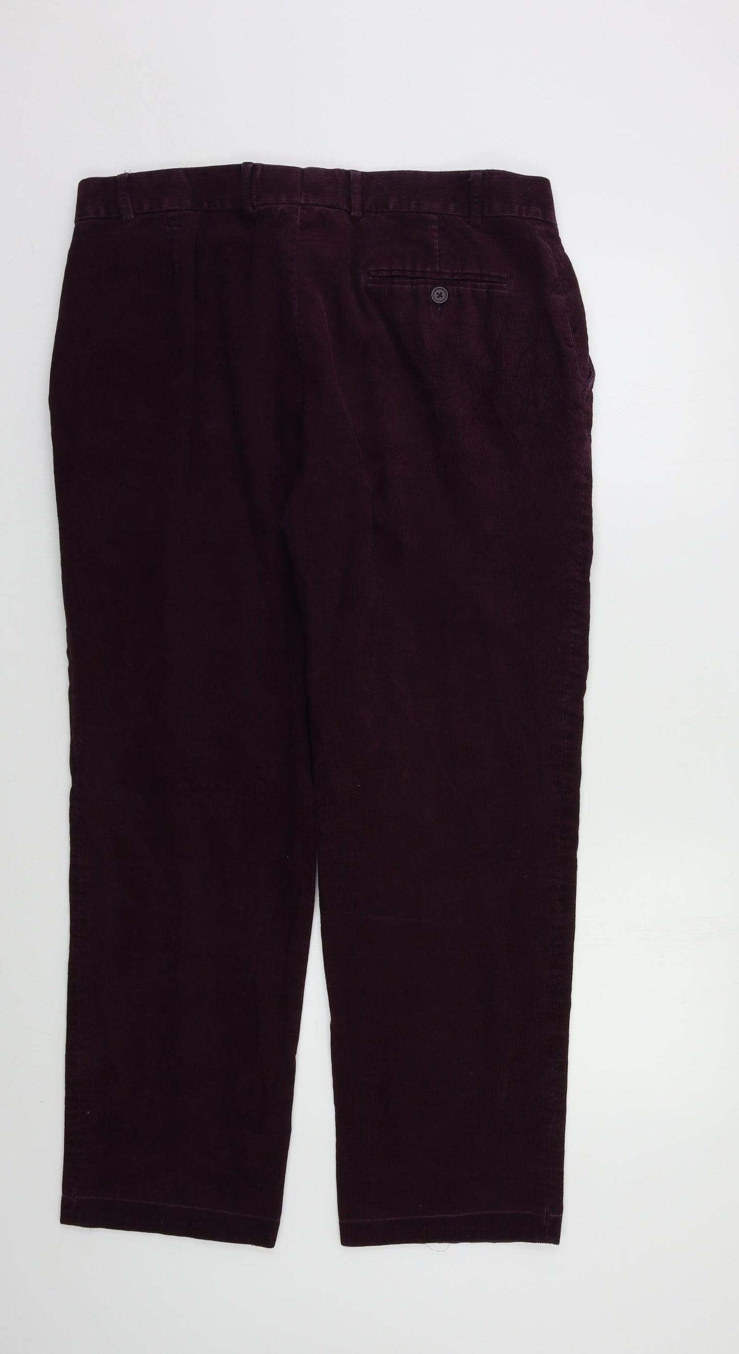 EWM Mens Purple   Trousers  Size 38 L28 in