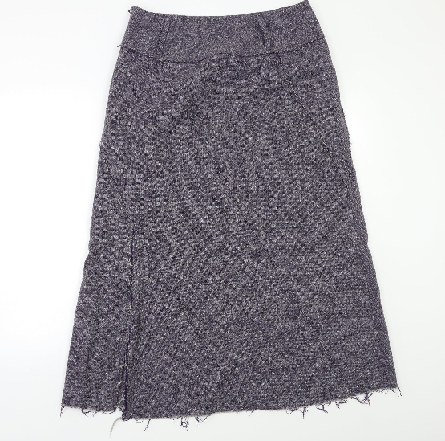 Per Una Womens Blue   A-Line Skirt Size 12