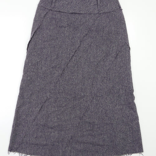 Per Una Womens Blue   A-Line Skirt Size 12