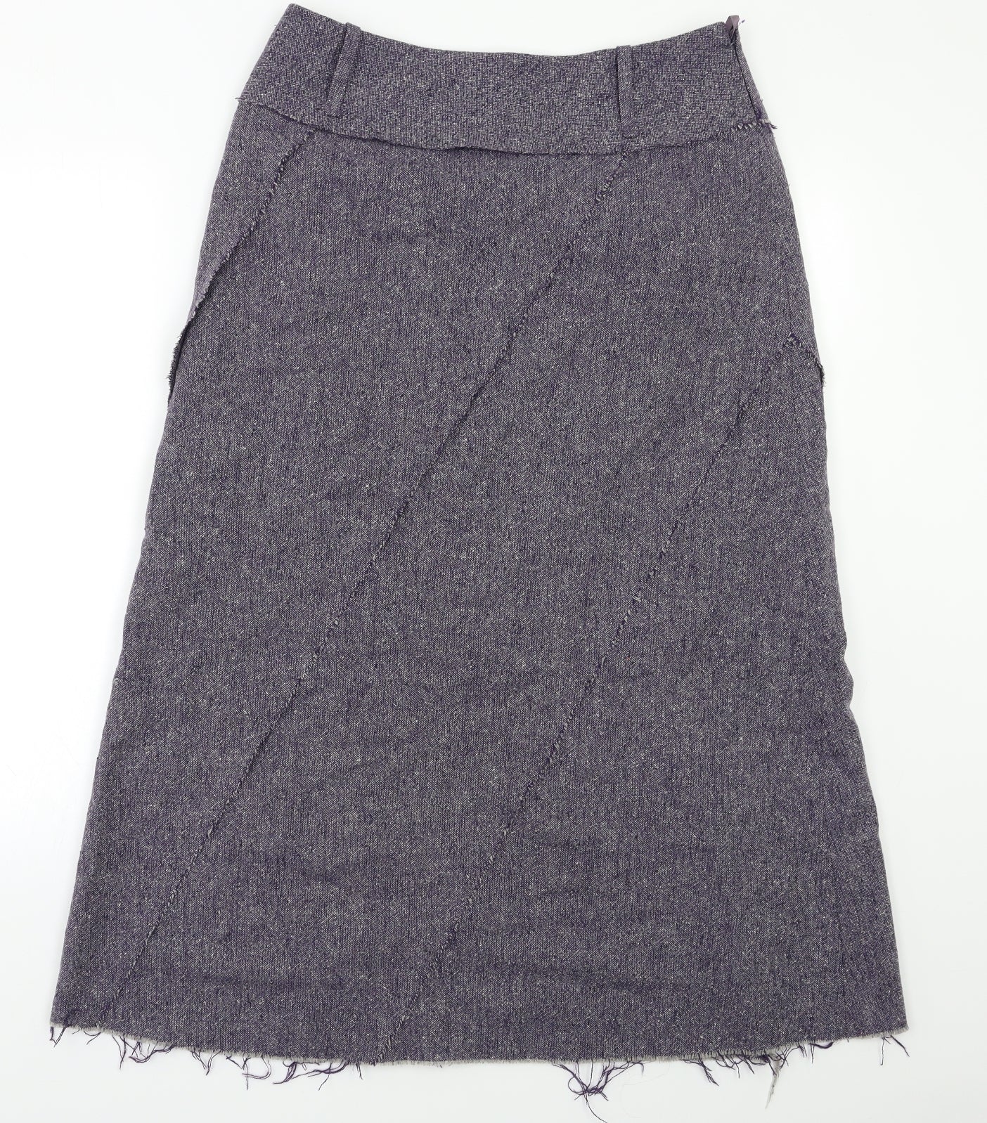 Per Una Womens Blue   A-Line Skirt Size 12