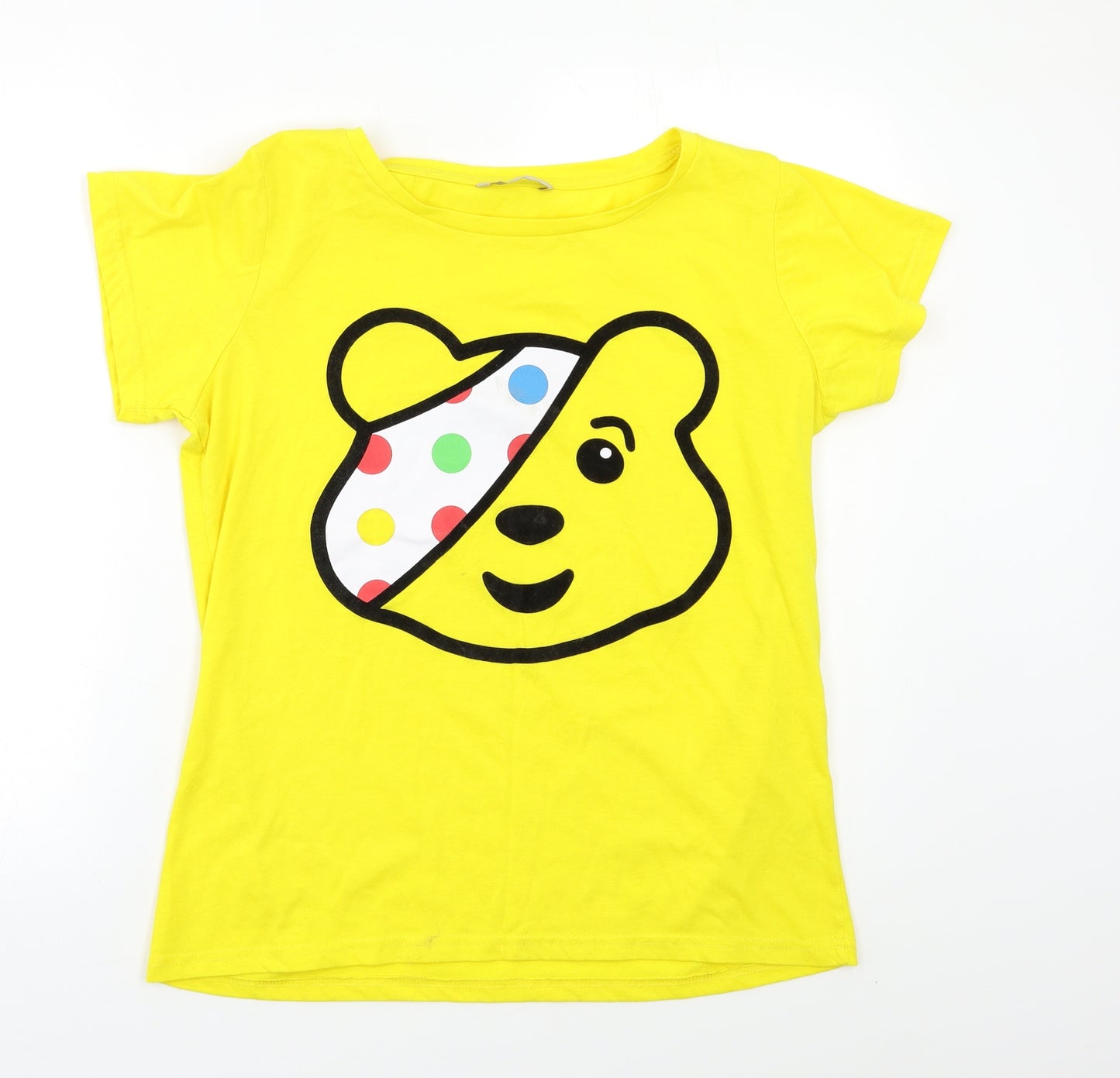 George Womens Yellow   Basic Polo Size 16  - Pudsey Bear