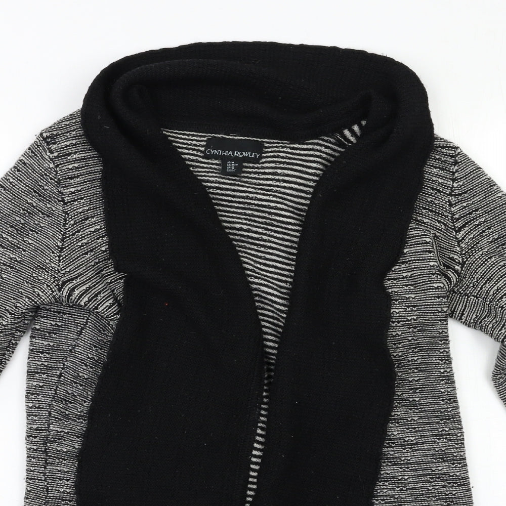 Cynthia Rowley Womens Grey   Cardigan Jumper Size M