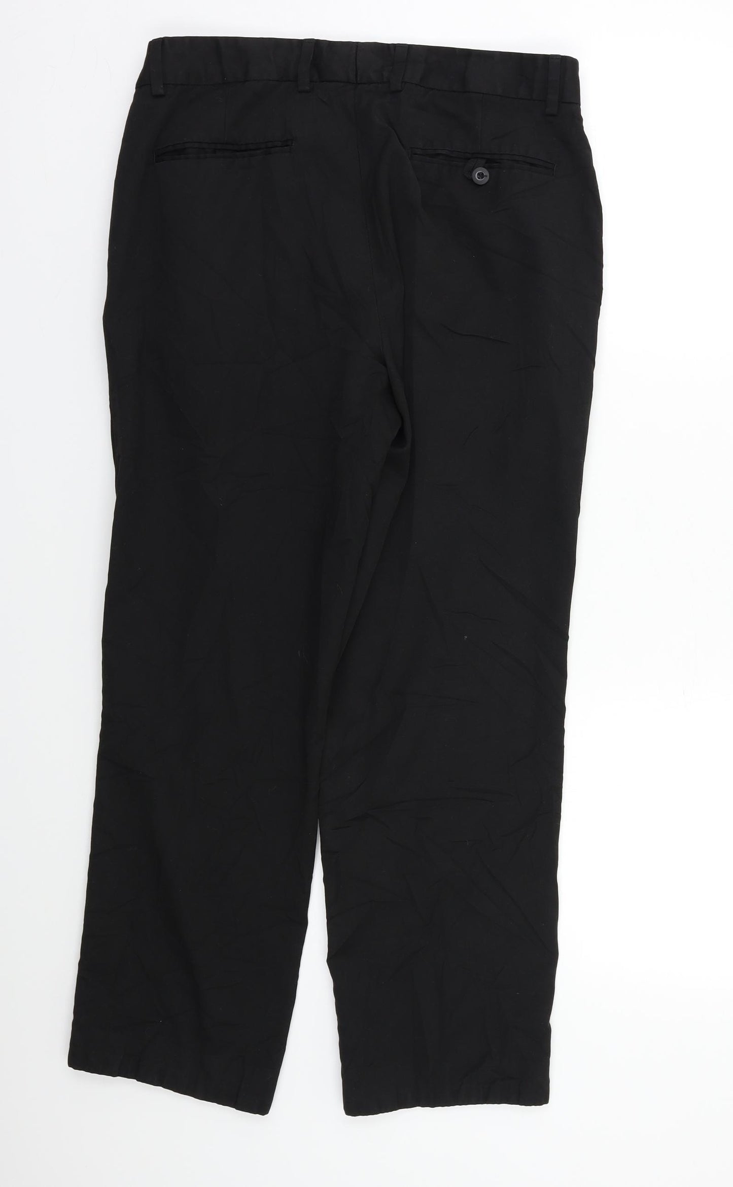 F&F Womens Black   Dress Pants Trousers Size 32 L29 in
