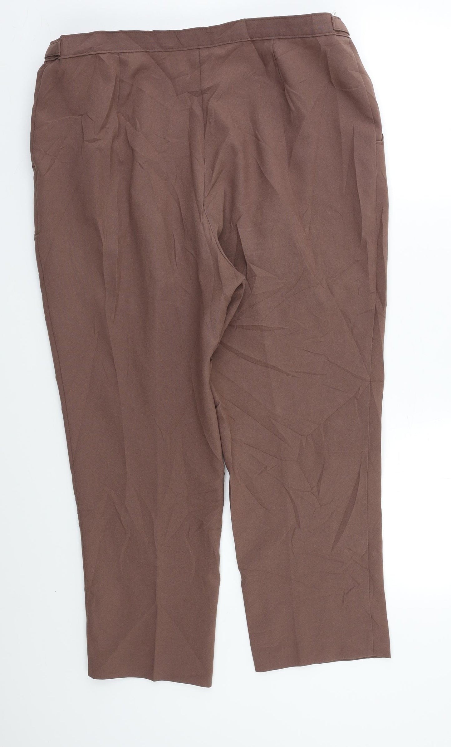 Damart Womens Brown   Trousers  Size 18 L25 in