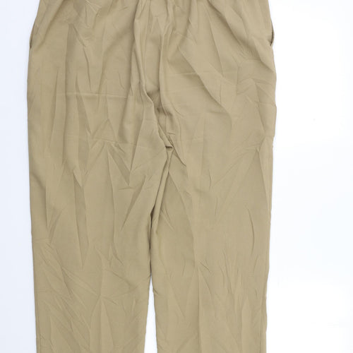 EWM Womens Beige   Trousers  Size 20 L25 in