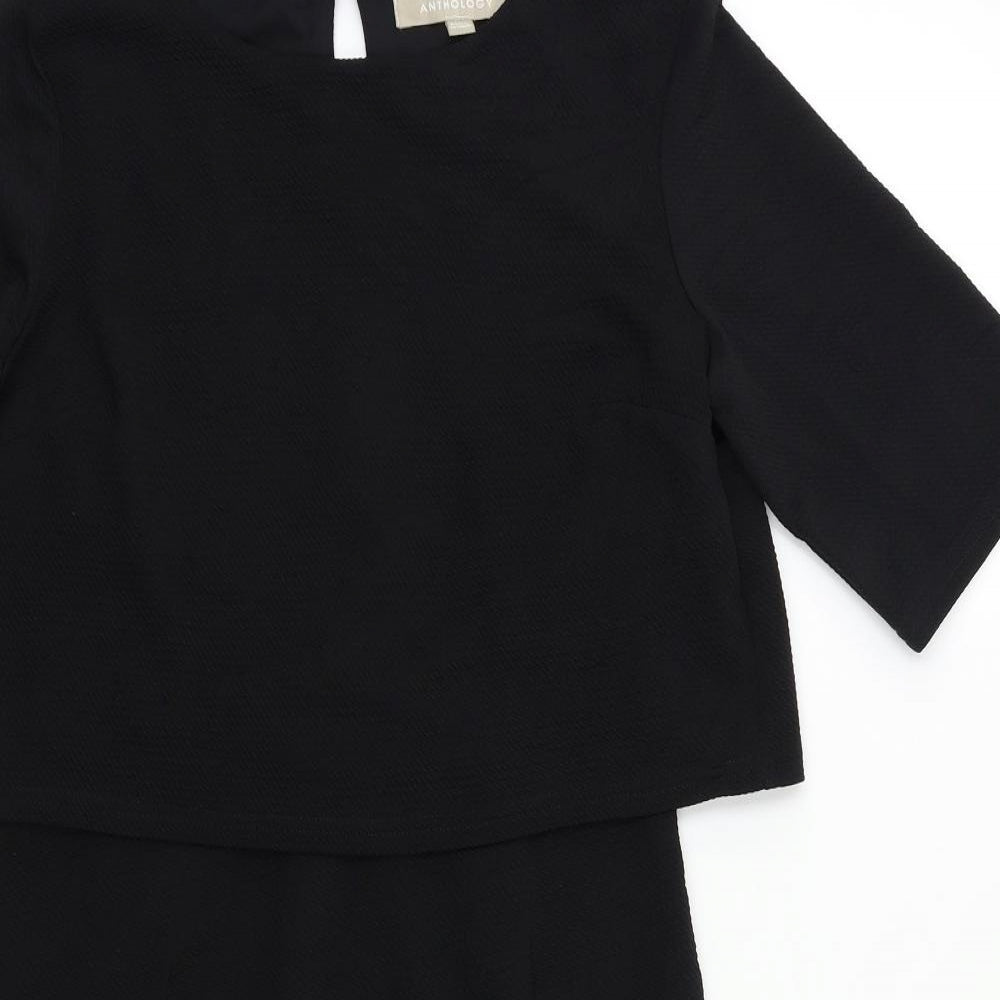 Anthology Womens Black   Shift  Size 10