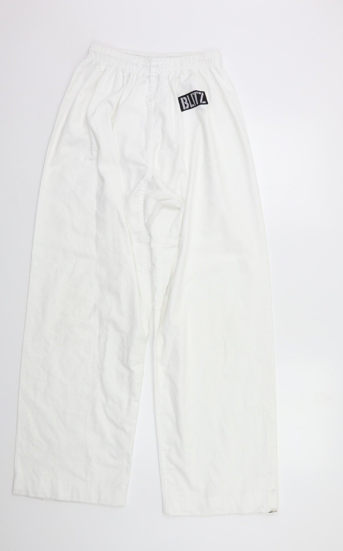 Preworn Womens White   Sweatpants Trousers Size M L29 in