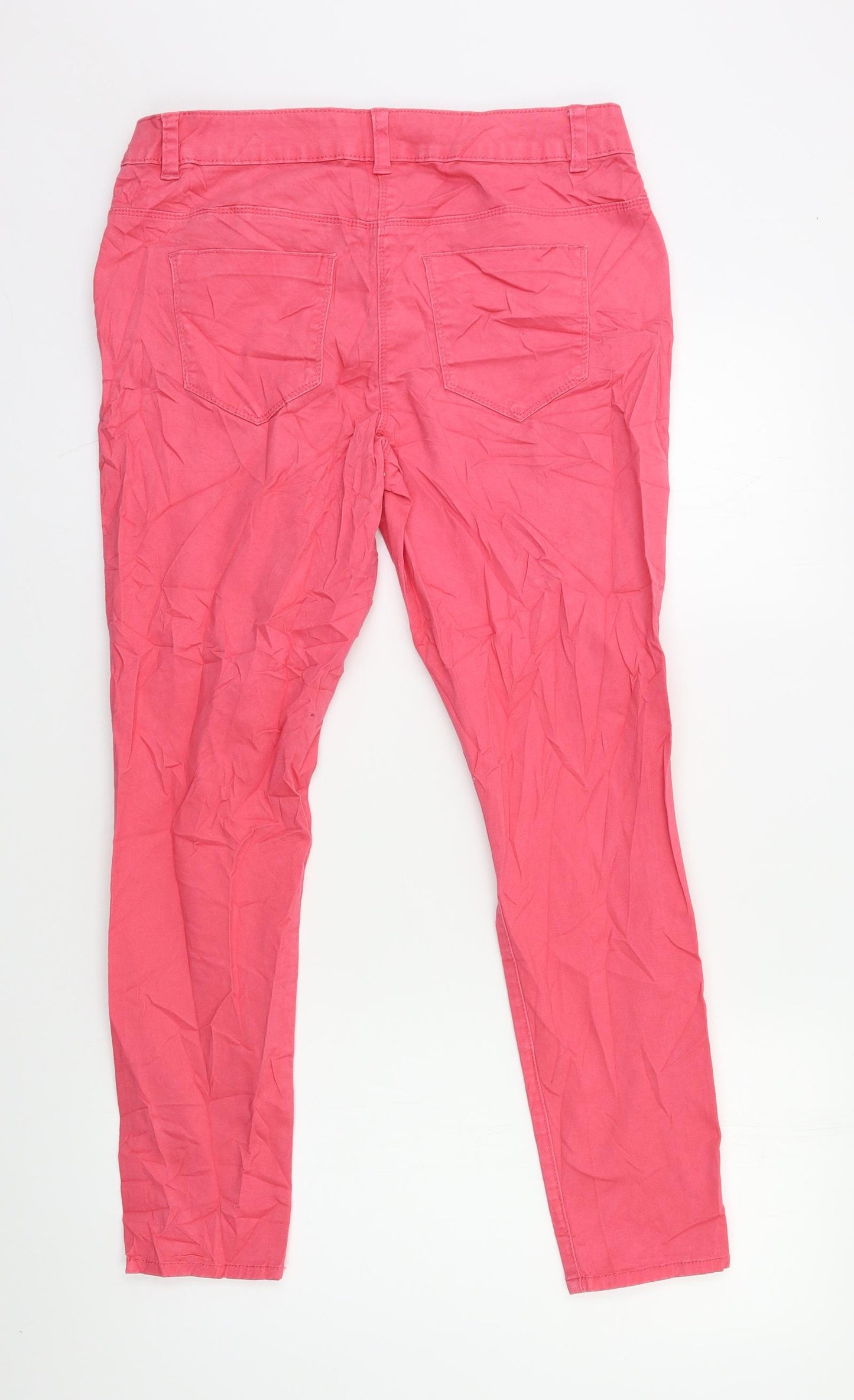 George Womens Pink   Skinny Jeans Size 12 L26 in