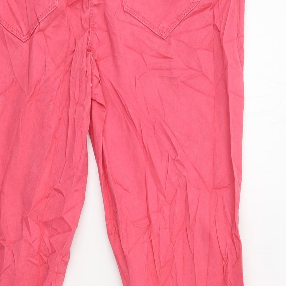 George Womens Pink   Skinny Jeans Size 12 L26 in