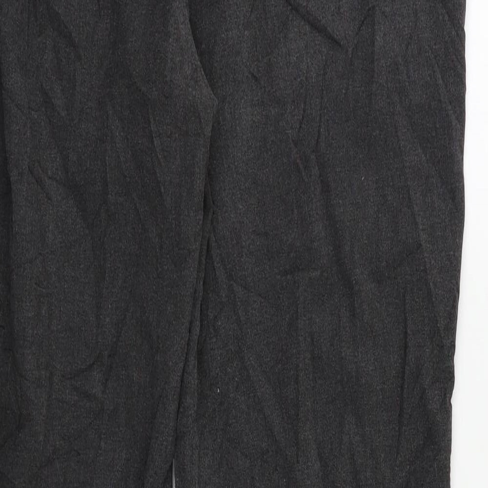 Per Una Womens Grey   Trousers  Size 12 L28 in
