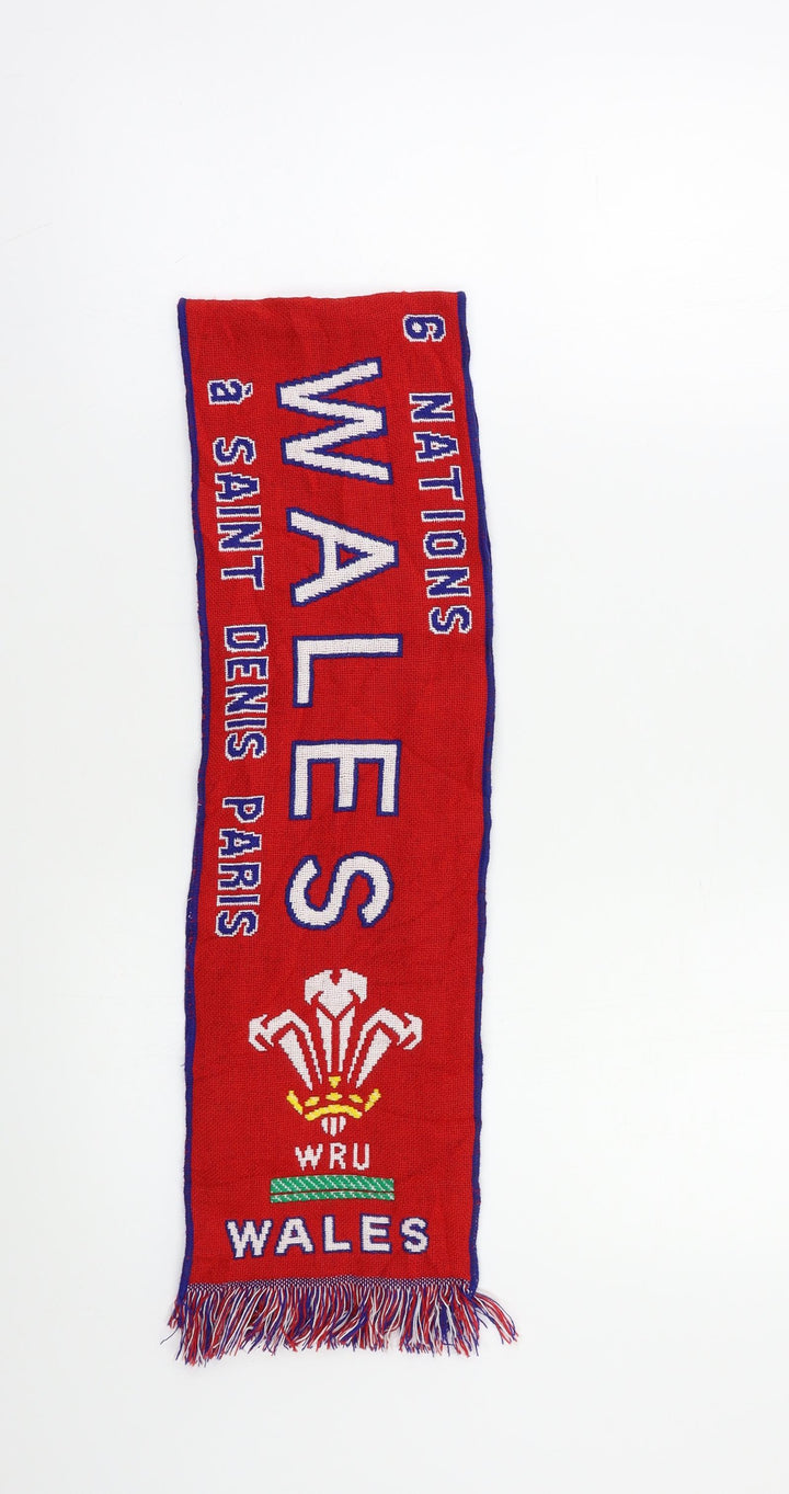 Preworn Mens Red   Scarf  Size Regular  - Rugby Union