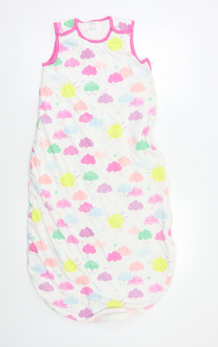 Mothercare Baby Beige Geometric  Babygrow One-Piece Size 18-24 Months