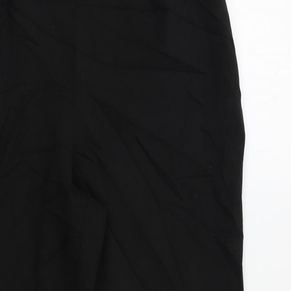 BHS Womens Black   Dress Pants Trousers Size S L25 in