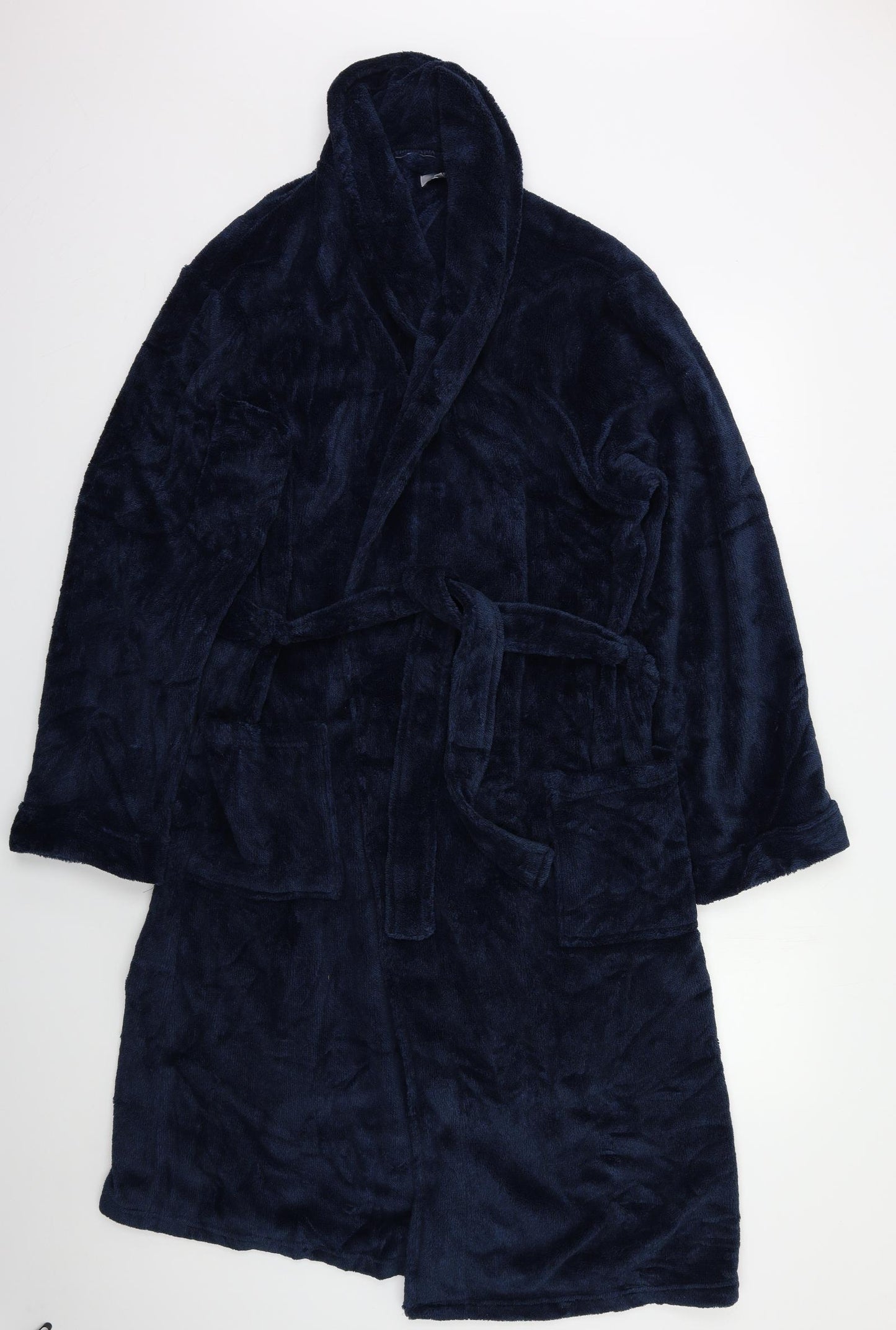 TU Mens Blue    Robe Size XL