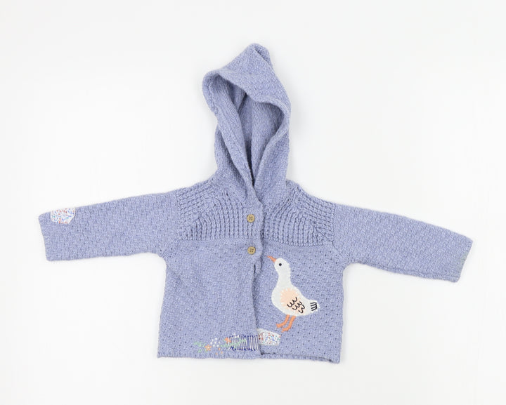 NEXT Baby Blue   Cardigan Jumper Size 3-6 Months