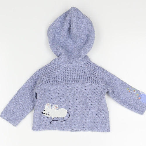 NEXT Baby Blue   Cardigan Jumper Size 3-6 Months