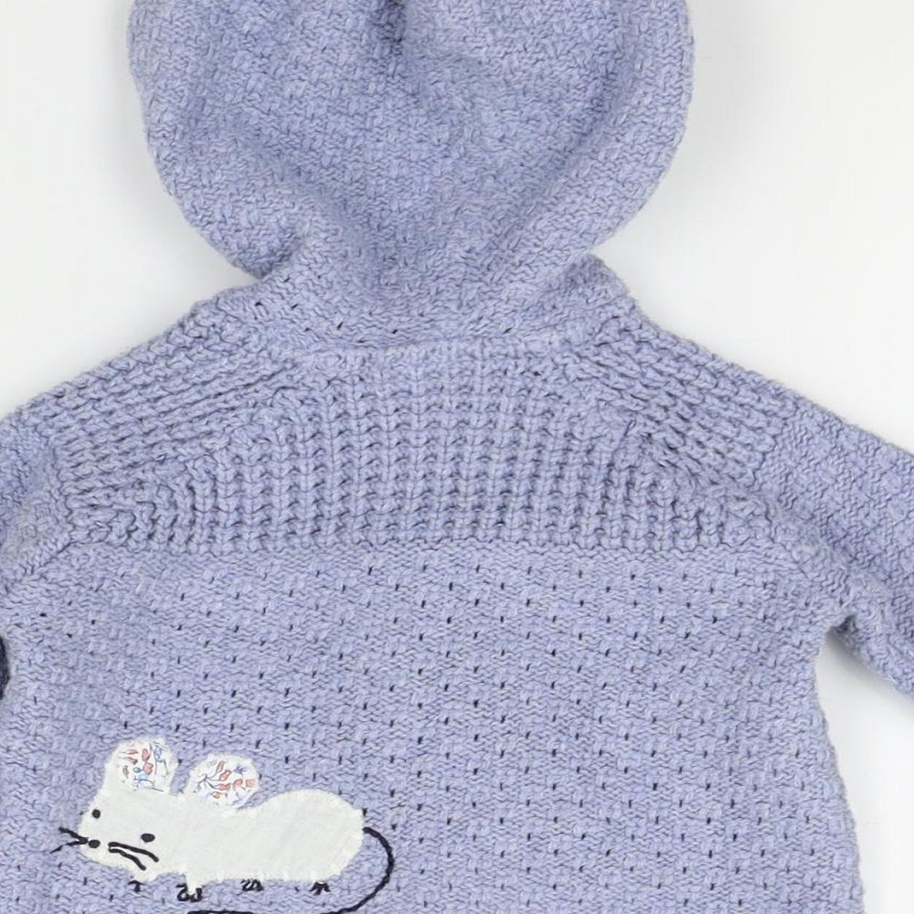 NEXT Baby Blue   Cardigan Jumper Size 3-6 Months