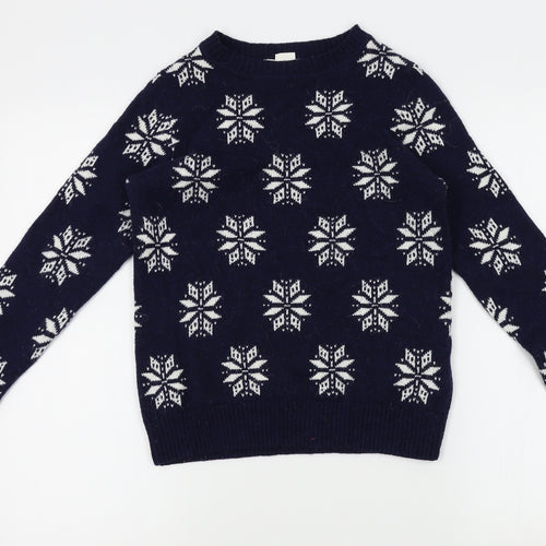 H&M Mens Blue   Pullover Jumper Size XS