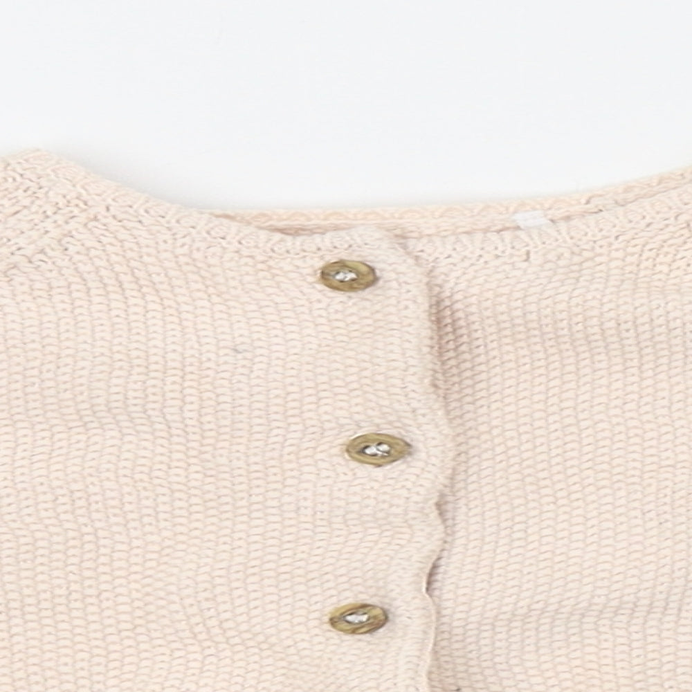 Mini Club Girls Pink   Cardigan Jumper Size 3-6 Months