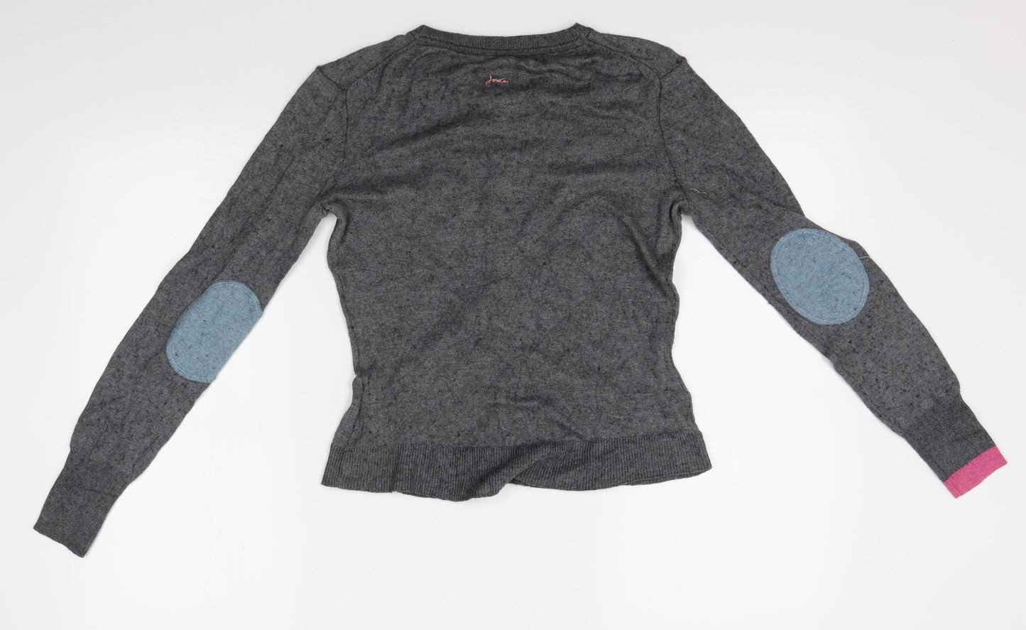 Joules Womens Grey   Cardigan Jumper Size 10  - bird