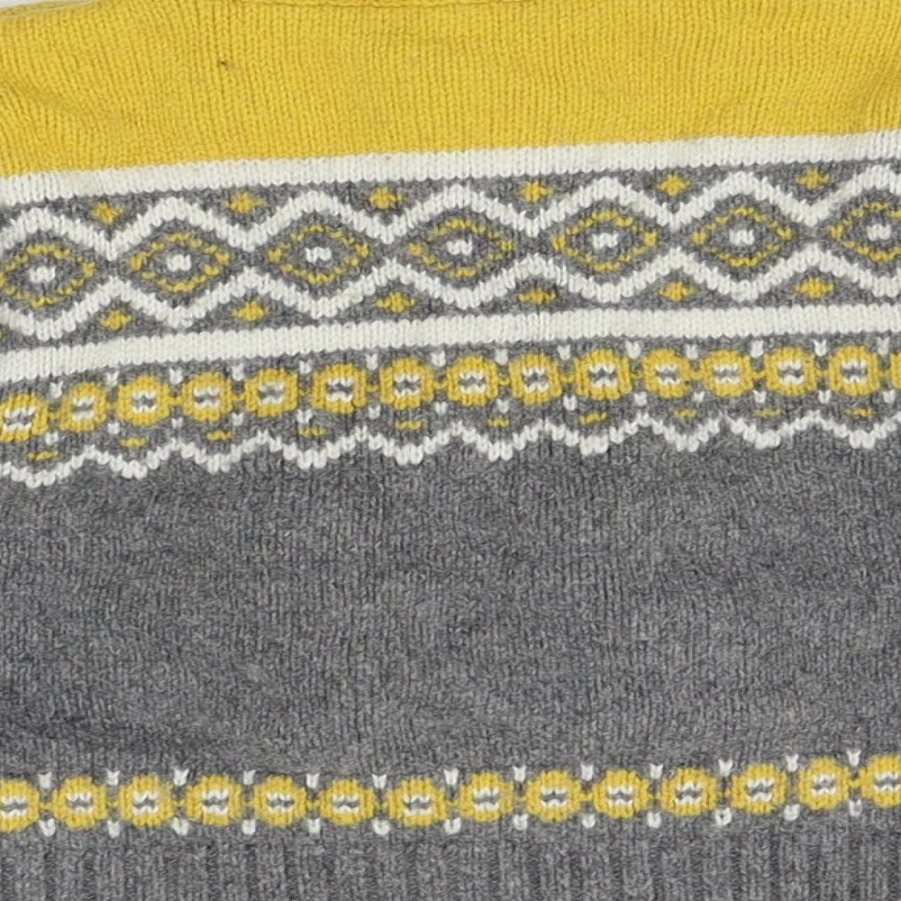 St Bernard Baby Yellow Fair Isle  Jacket  Size 18-24 Months