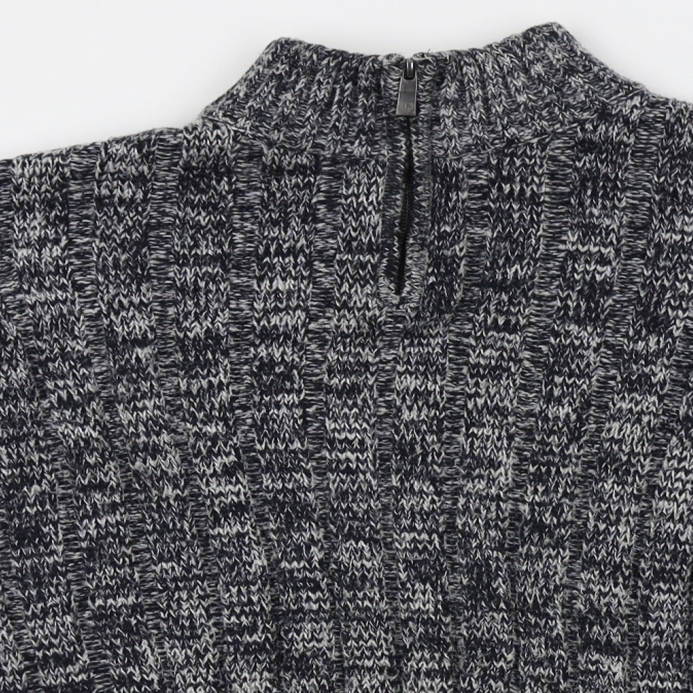 Mataland Womens Grey   Pullover Jumper Size M