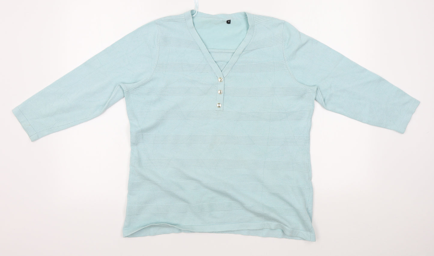 Preworn Womens Blue   Basic T-Shirt Size S