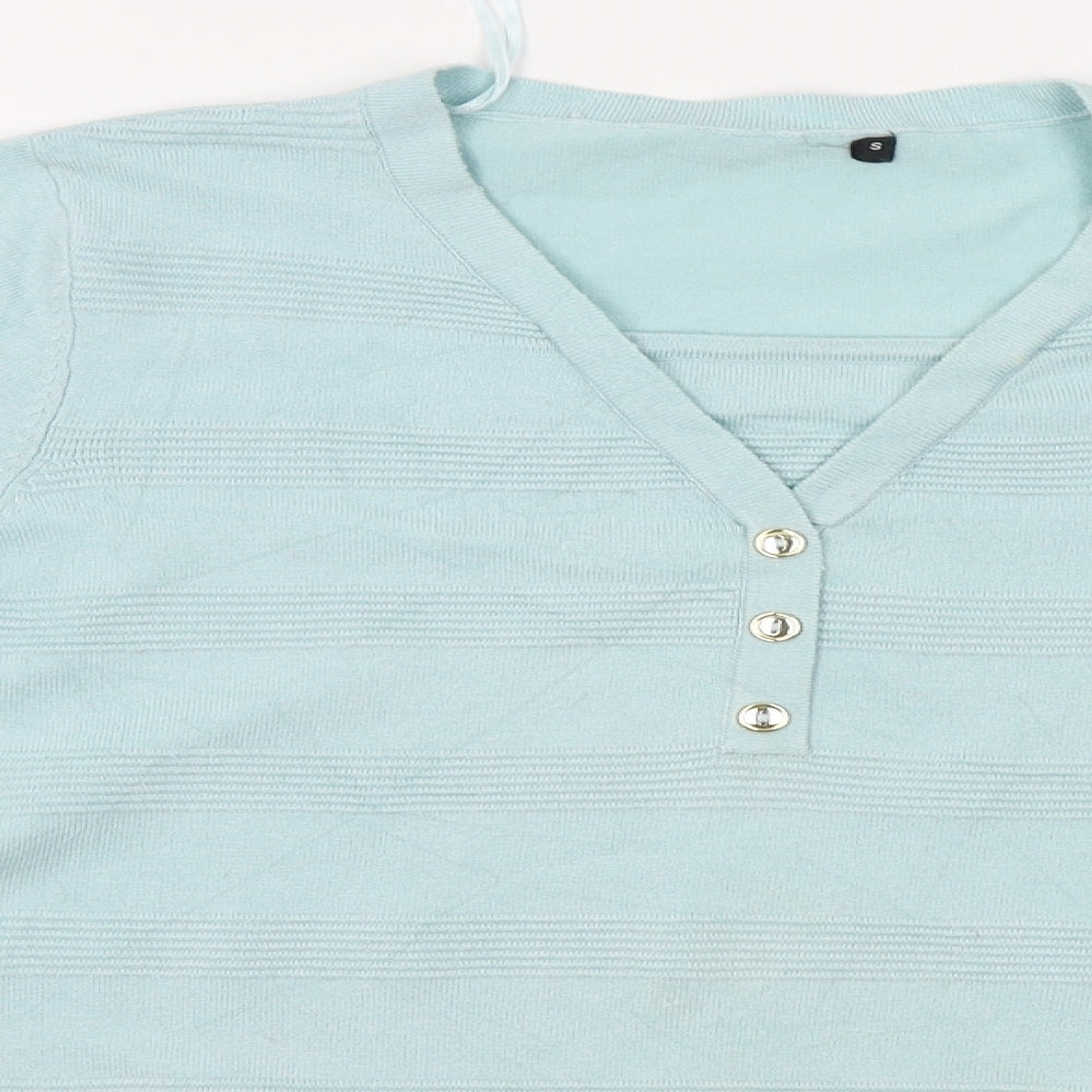 Preworn Womens Blue   Basic T-Shirt Size S