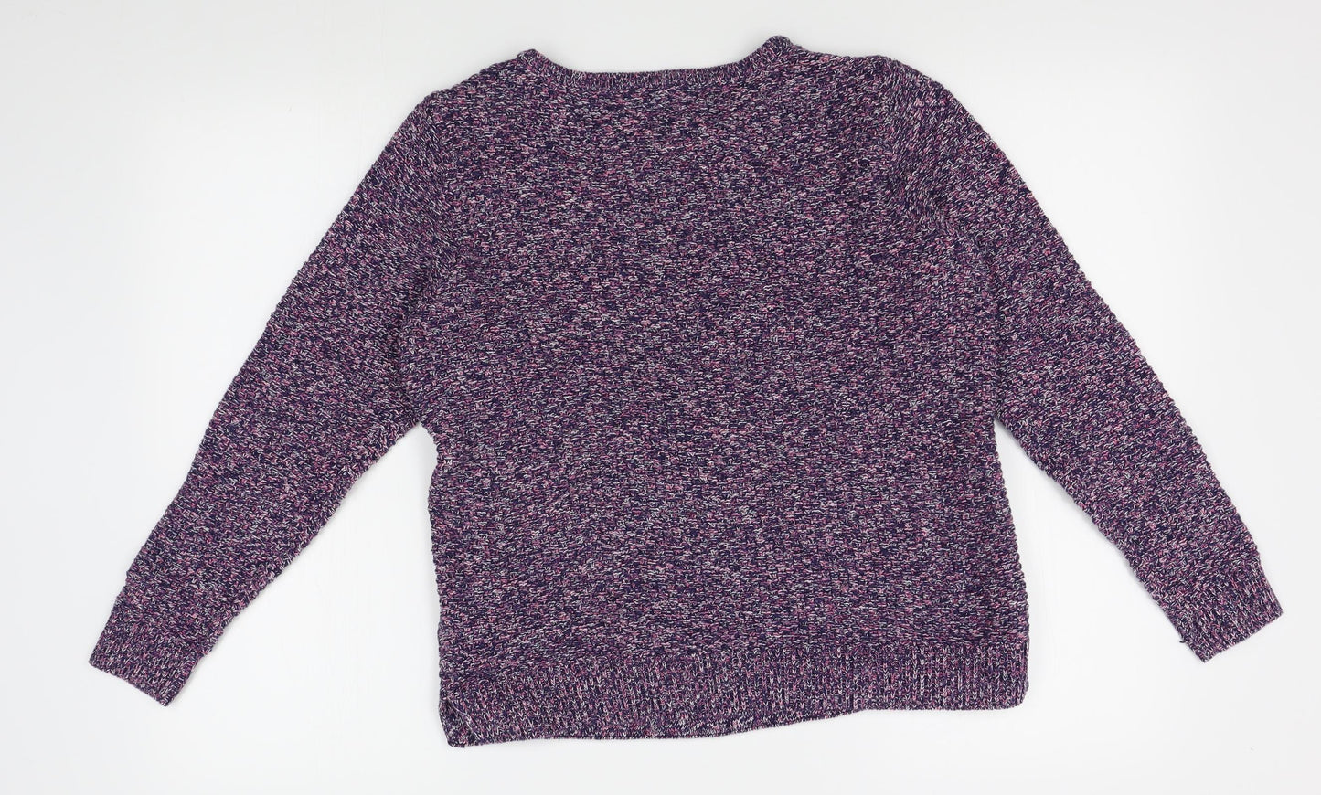 M&Co Womens Purple   Pullover Jumper Size 14
