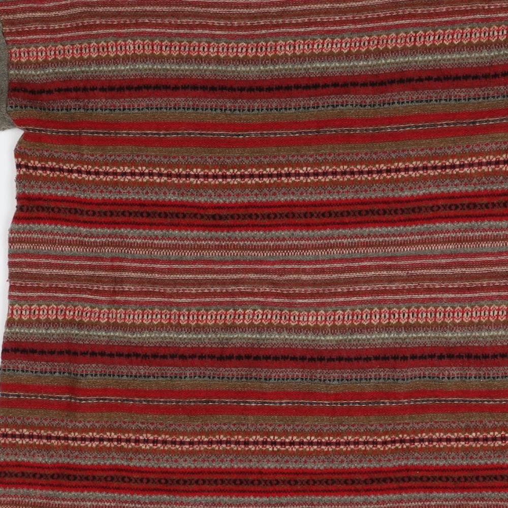 Monsoon Womens Red Striped  Jumper Dress  Size M