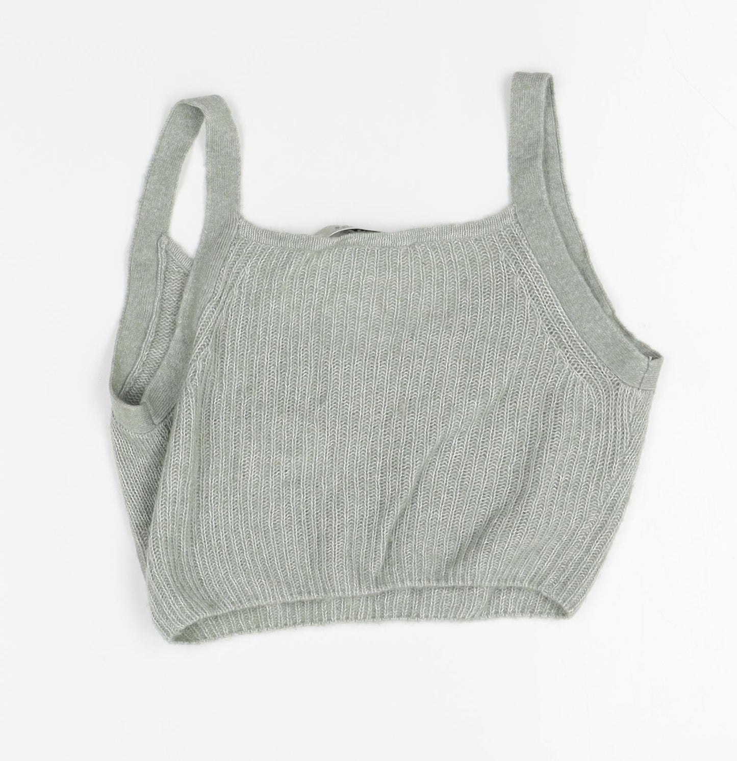 All saints Womens Green   Vest Jumper Size S  - cropped tank