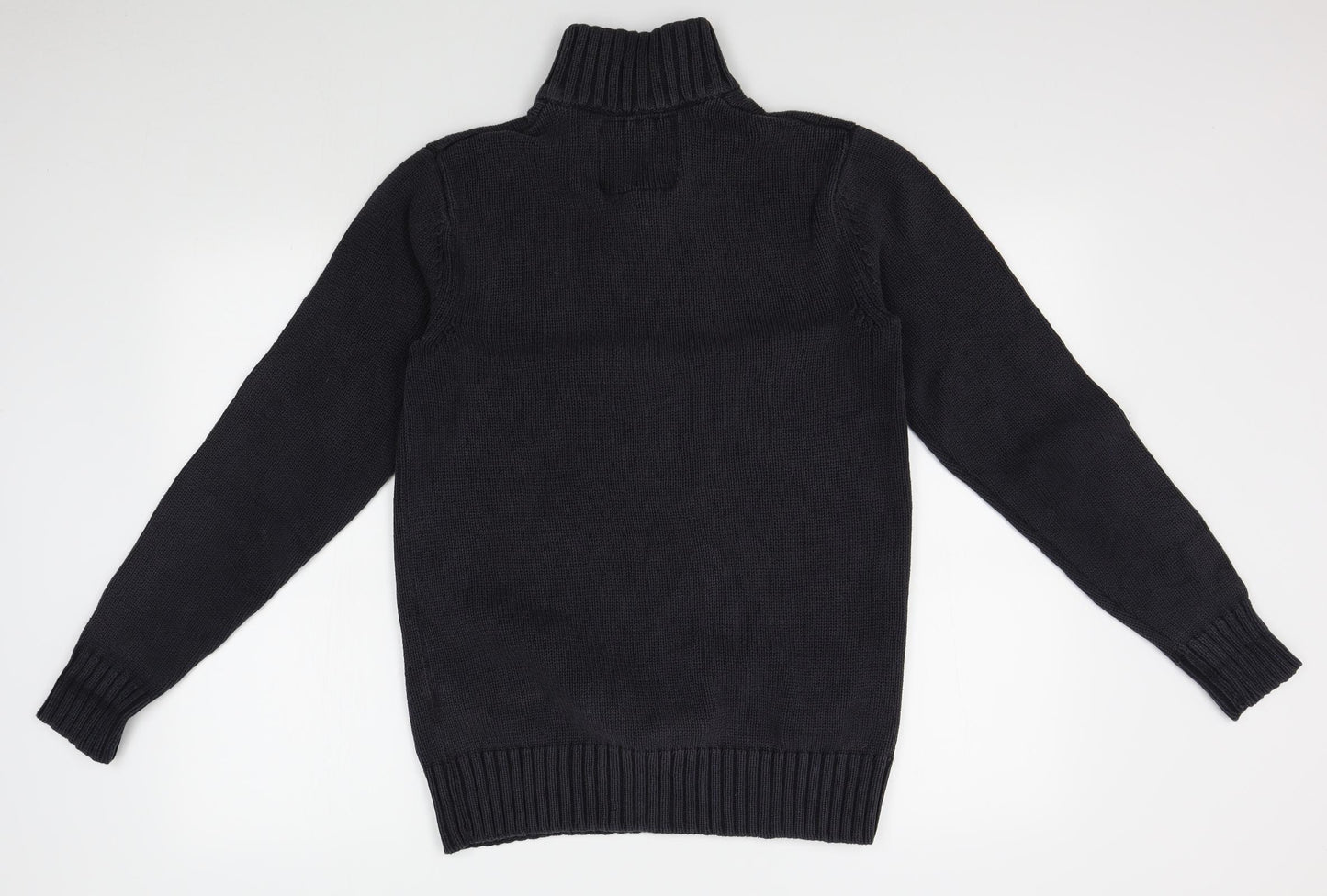 Charles Wilson Mens Grey   Pullover Jumper Size L  - wood cutting