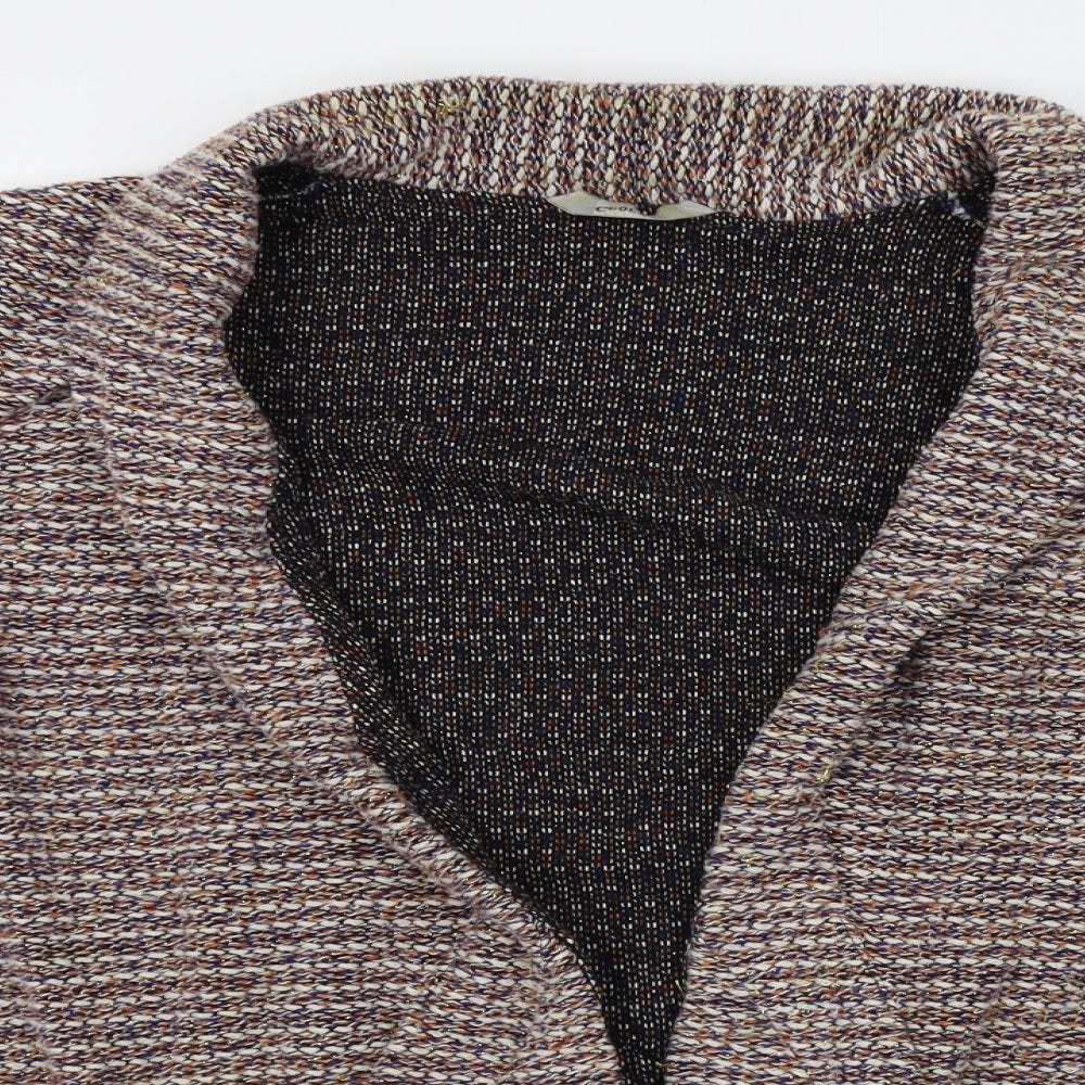 George Womens Beige   Cardigan Jumper Size 12