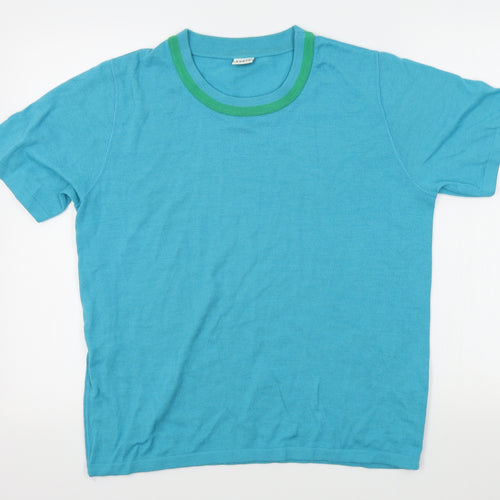 LUCIA Womens Blue   Basic T-Shirt Size 18