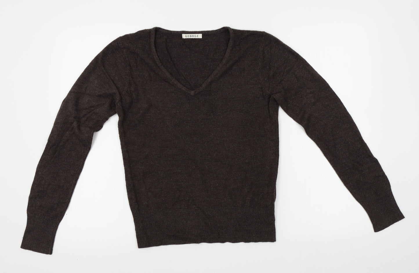 George Womens Brown   Pullover Jumper Size 12