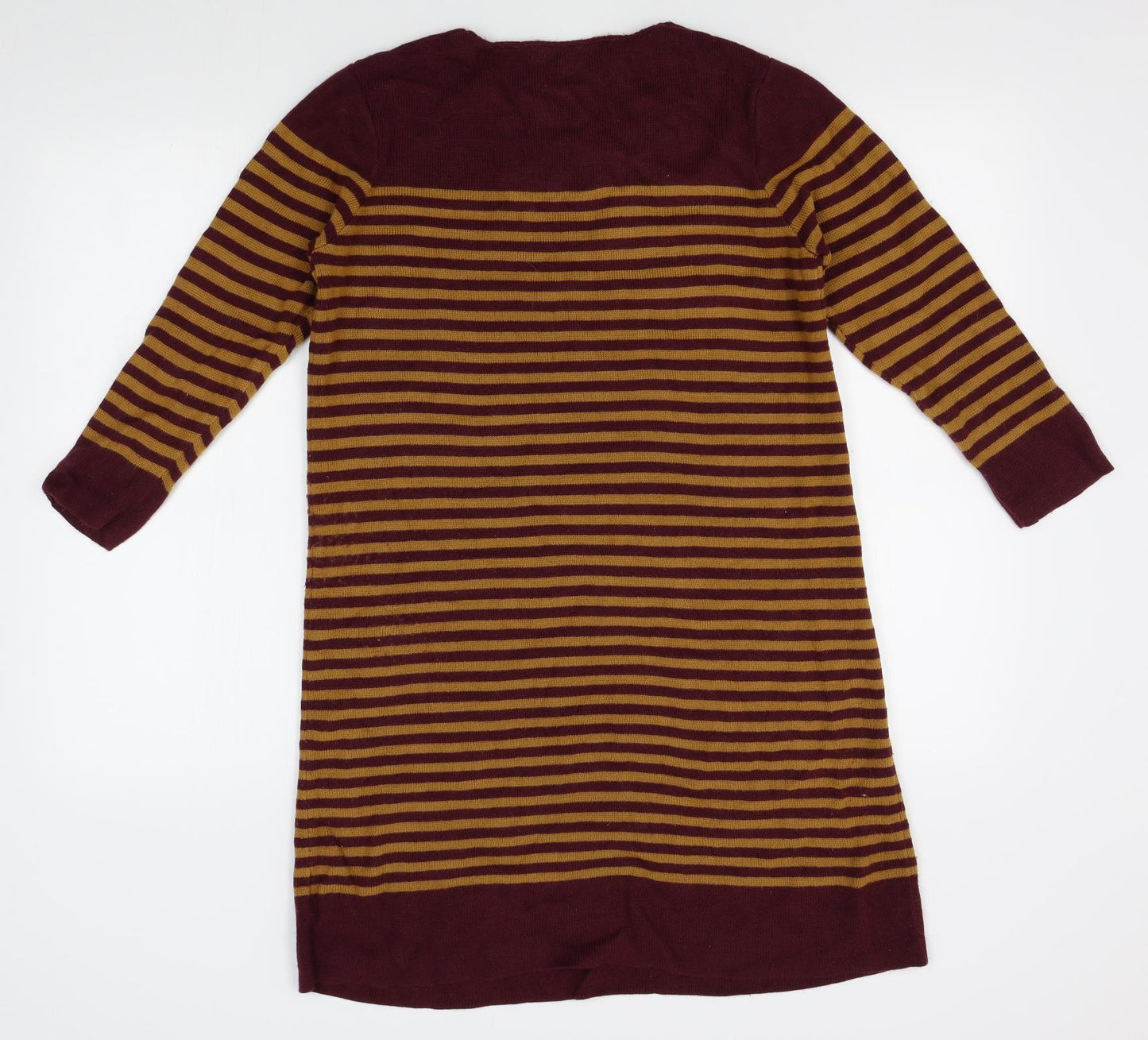 Dickins & Jones Womens Red Striped  Jumper Dress  Size 12